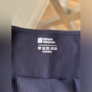 Black Workout Romper